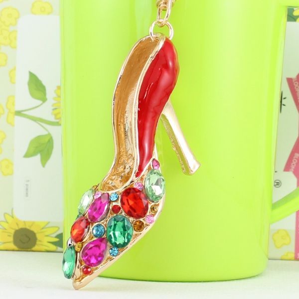 creative metal crystal shoes key chain car pendant diamond bag pendant, Slivery;golden
creative metal crystal shoes key chain car pendant diamond bag pendant, Slivery;golden