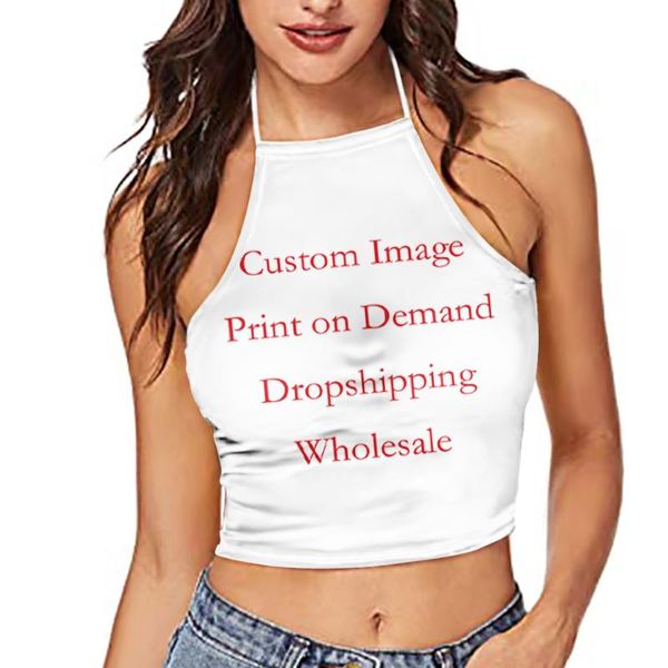 women's tanks & camis summer ladies halter timed fashion image/logo/name women plus size sleeveless crop vest print on demand drop, White
women's tanks & camis summer ladies halter timed fashion image/logo/name women plus size sleeveless crop vest print on demand drop, White