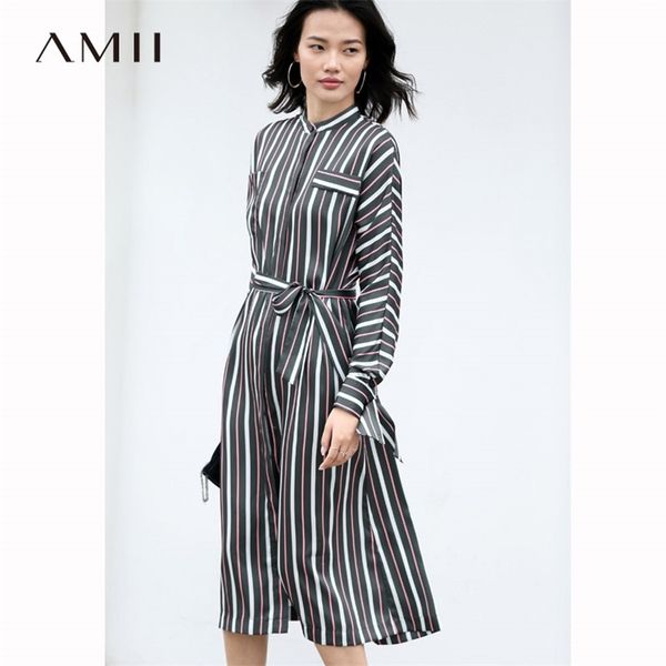 stripe dress autumn women single-breasted loose with belt female long dresses 11840340 210527, Black;gray
stripe dress autumn women single-breasted loose with belt female long dresses 11840340 210527, Black;gray