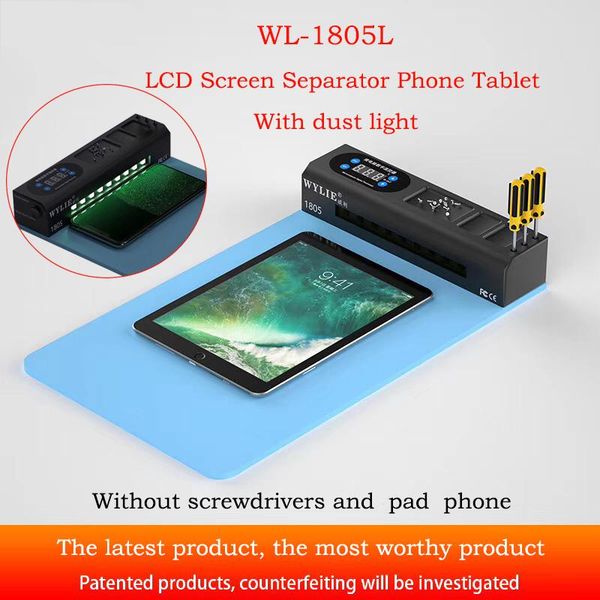 cell phone repairing tools wl-1805l lcd screen separate platform multi-functional plate with dust light use for digitizer glass heating sepa
cell phone repairing tools wl-1805l lcd screen separate platform multi-functional plate with dust light use for digitizer glass heating sepa