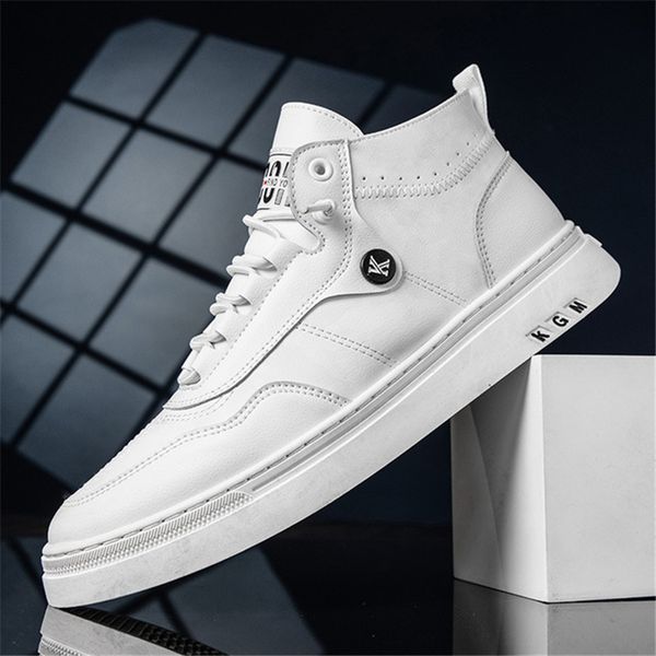 New Mens Skateboarding Shoes High Top Leisure Sneakers Breathable Flats Shoes Sports Hip Hop Walking Shoes Chaussure Homme
New Mens Skateboarding Shoes High Top Leisure Sneakers Breathable Flats Shoes Sports Hip Hop Walking Shoes Chaussure Homme