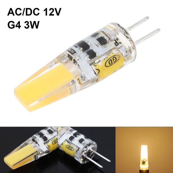 bulbs g4 led lamp 3w cob bulb ac/dc 12v no flicker chandelier spotlight candle lights replace halogen light
bulbs g4 led lamp 3w cob bulb ac/dc 12v no flicker chandelier spotlight candle lights replace halogen light