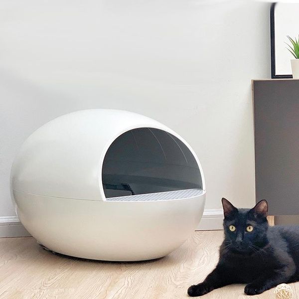 other cat supplies automatic closed litter box large self cleaning sand toilet training kit inodoro arenero gato cerrado pet product
other cat supplies automatic closed litter box large self cleaning sand toilet training kit inodoro arenero gato cerrado pet product