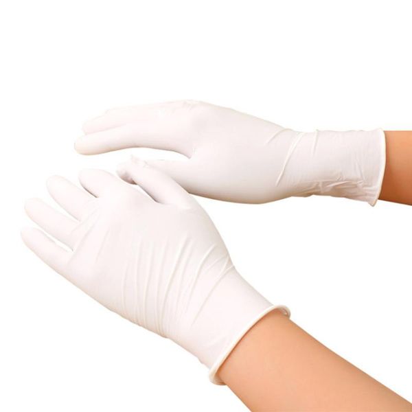 disposable gloves 50pcs white latex nitrile glove working grade waterproof allergy work safety s/m/l
disposable gloves 50pcs white latex nitrile glove working grade waterproof allergy work safety s/m/l