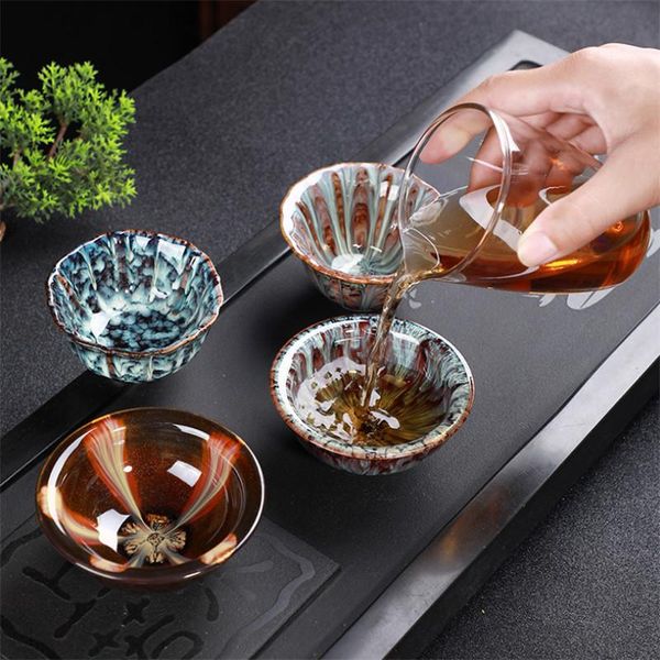 cups & saucers 2pcs/lot simple temmoku glazed teacups ceramic small water mug creative master coffee cup office tea set drinkware
cups & saucers 2pcs/lot simple temmoku glazed teacups ceramic small water mug creative master coffee cup office tea set drinkware