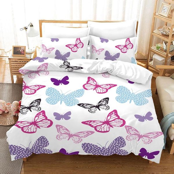 bedding sets beautiful butterfly 3d printed children's down duvet cover pillowcase girl cartoon /king size gift home textile
bedding sets beautiful butterfly 3d printed children's down duvet cover pillowcase girl cartoon /king size gift home textile