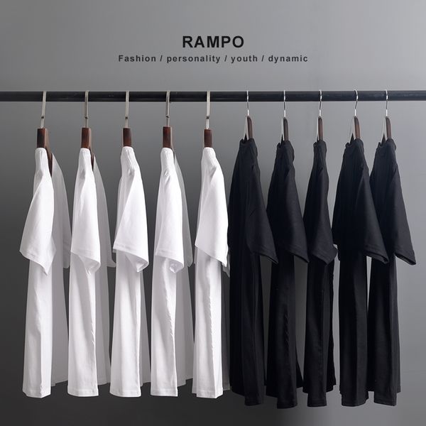 japanese thick solid color short t-shirt men's and women's all cotton round neck bottomed shirt white half sleeve dx, White;black
japanese thick solid color short t-shirt men's and women's all cotton round neck bottomed shirt white half sleeve dx, White;black