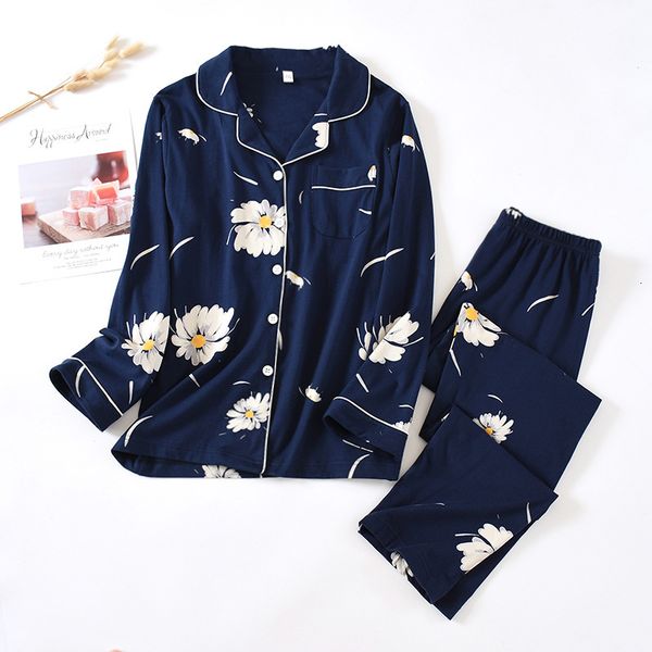 2021 japanese style new spring and autumn ladies 100% cotton pajamas suit small flowers long-sleeved two-piece summer home service ib01, Black;brown
2021 japanese style new spring and autumn ladies 100% cotton pajamas suit small flowers long-sleeved two-piece summer home service ib01, Black;brown
