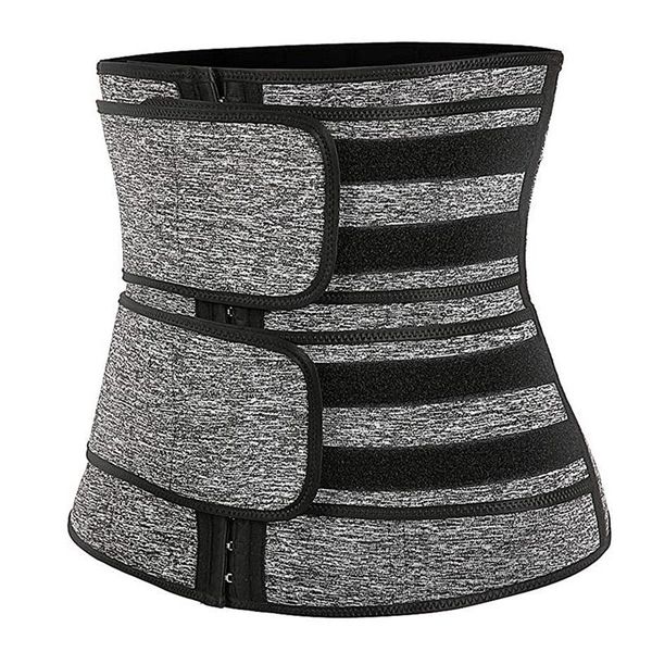 waist support trainer trimmer belly slimming belt adjustable for weight loss fitness workout sport tummy control, Black;gray
waist support trainer trimmer belly slimming belt adjustable for weight loss fitness workout sport tummy control, Black;gray