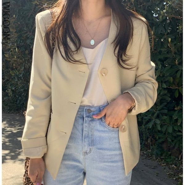 women's suits & blazers women fall autumn spring solid cute long sleeve single-breasted button short coats jackets, White;black
women's suits & blazers women fall autumn spring solid cute long sleeve single-breasted button short coats jackets, White;black