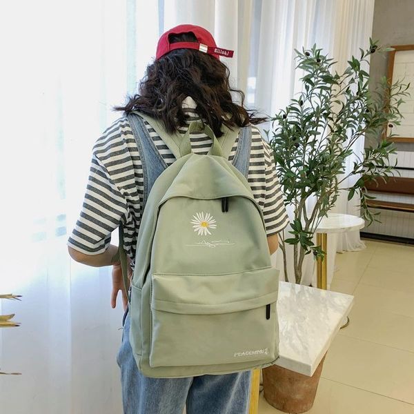 schoolbag female daisy embroidery backpack versatile version korean college harajuku for 2021 students muadc, Red;black
schoolbag female daisy embroidery backpack versatile version korean college harajuku for 2021 students muadc, Red;black