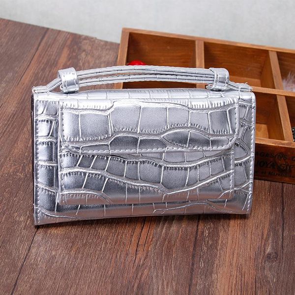 wallets women fashion shoulder bag sliver chain crocodile pattern genuine leather crossbody flap wallet, Red;black
wallets women fashion shoulder bag sliver chain crocodile pattern genuine leather crossbody flap wallet, Red;black