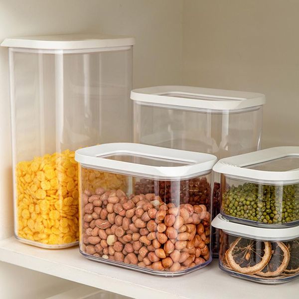 storage bottles & jars box plastic seal jar grains thickened moisture-proof for kitchen l23
storage bottles & jars box plastic seal jar grains thickened moisture-proof for kitchen l23