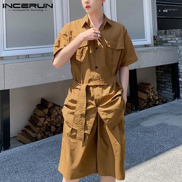 fashion men sets summer solid color short sleeve buttons shirts casual elastic shorts suits mens cargo pockets men's tracksuits, Gray
fashion men sets summer solid color short sleeve buttons shirts casual elastic shorts suits mens cargo pockets men's tracksuits, Gray