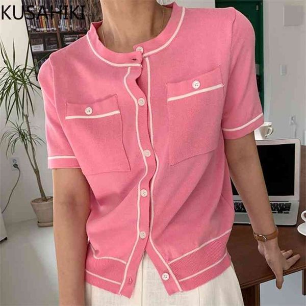 summer cardigan women korean hit color sweater coat short sleeve o-neck single breasted knitted jacket 6h508 210603, White
summer cardigan women korean hit color sweater coat short sleeve o-neck single breasted knitted jacket 6h508 210603, White
