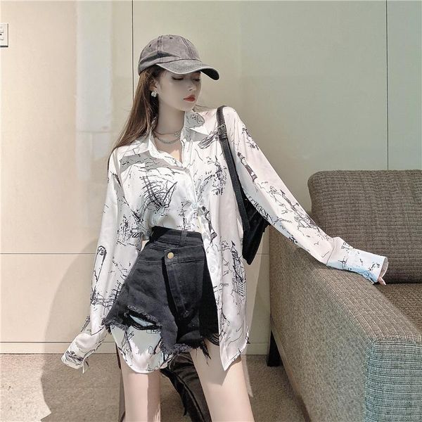 women's blouses & shirts tie-dyed mid-length thin breathable sun protection shirt women 's clothing 2021 summer fashion design cas, White
women's blouses & shirts tie-dyed mid-length thin breathable sun protection shirt women 's clothing 2021 summer fashion design cas, White