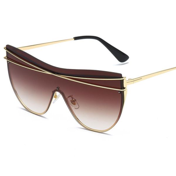 sunglasses ladies cat eye retro frameless oversized brand design gradient fashion driving glasses uv400, White;black
sunglasses ladies cat eye retro frameless oversized brand design gradient fashion driving glasses uv400, White;black