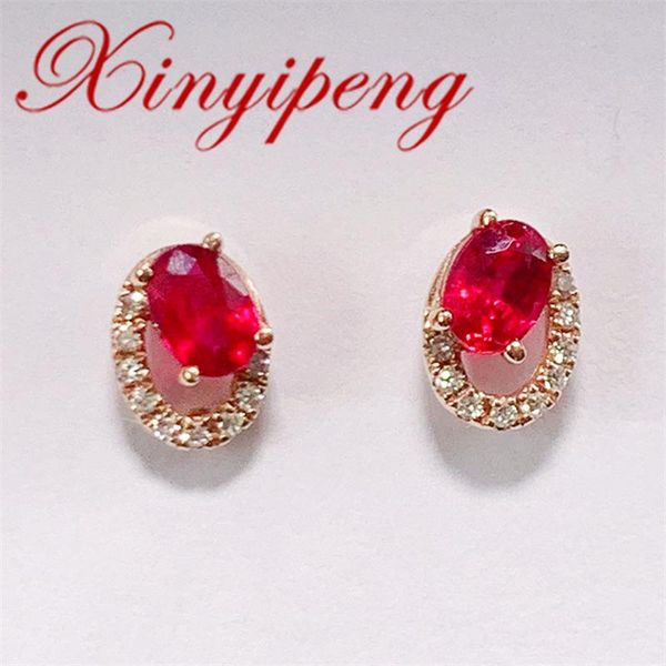 stud xin yipeng fine jewelry real 18k rose gold with diamonds inlaid natural ruby earrings valentine's day holiday gift for women, Golden;silver
stud xin yipeng fine jewelry real 18k rose gold with diamonds inlaid natural ruby earrings valentine's day holiday gift for women, Golden;silver