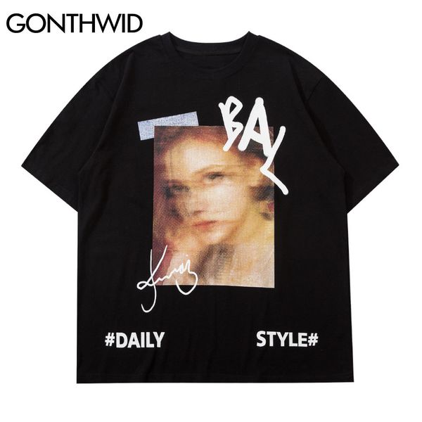gonthwid tees shirts creative girl poster short sleeve tshirts streetwear hip hop hipster casual cotton t-shirts harajuku c0315, White;black
gonthwid tees shirts creative girl poster short sleeve tshirts streetwear hip hop hipster casual cotton t-shirts harajuku c0315, White;black