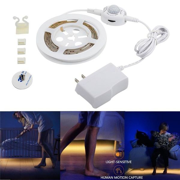 led night light strip smart turn on off fita de led luz waterproof smd2835 bandeau bedroom pir motion sensor strip light
led night light strip smart turn on off fita de led luz waterproof smd2835 bandeau bedroom pir motion sensor strip light