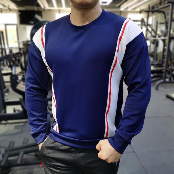 running jerseys gym men t shirt casual autumn winter loose cotton round collar long sleeve t-shirt sports fitness quick dry sweatshirt, Black;blue
running jerseys gym men t shirt casual autumn winter loose cotton round collar long sleeve t-shirt sports fitness quick dry sweatshirt, Black;blue