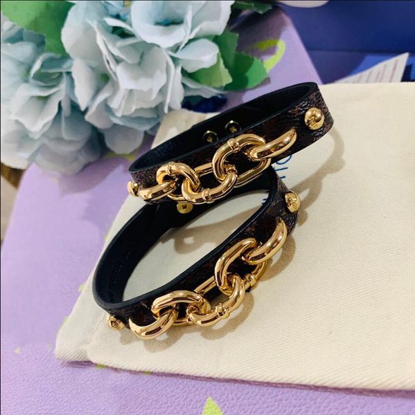 lady women leather charm bracelet print letter pattern gold-colour leathers twist the chain bracelets bangle, Golden;silver
lady women leather charm bracelet print letter pattern gold-colour leathers twist the chain bracelets bangle, Golden;silver