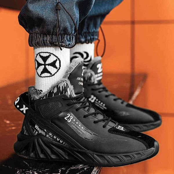 dress shoes sports shoes aj men's fashion dad winter plush warm cotton basketball running casual, Black
dress shoes sports shoes aj men's fashion dad winter plush warm cotton basketball running casual, Black