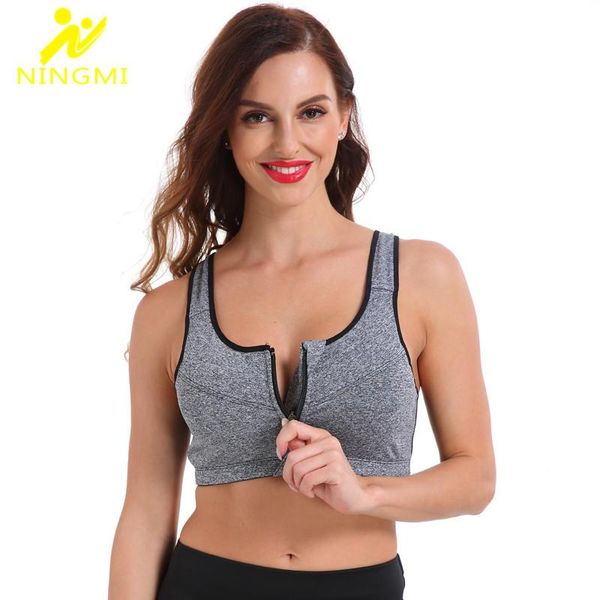 ningmi sports bra women gym fitness zipper high impact vest active wear underwear push up running yoga bra sport crop, White;black
ningmi sports bra women gym fitness zipper high impact vest active wear underwear push up running yoga bra sport crop, White;black