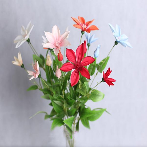 decorative flowers & wreaths simulation clematis artificial silk flower lotus wedding home party arrangement el floral decoration
decorative flowers & wreaths simulation clematis artificial silk flower lotus wedding home party arrangement el floral decoration