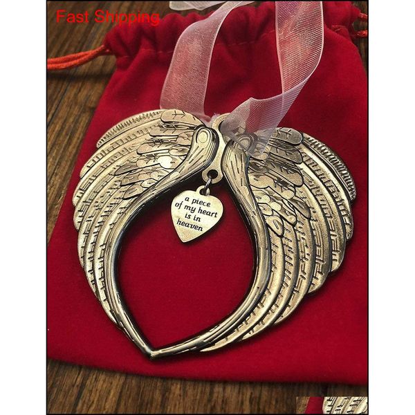 christmas ornaments angel wings a piece of my heart is in heaven ornament fashion accessories fo qylugx bdehome, Silver
christmas ornaments angel wings a piece of my heart is in heaven ornament fashion accessories fo qylugx bdehome, Silver