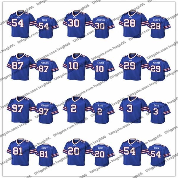 royal pro line nfl buffalo bills custom #00 54 klein 30 jackson 28 gaines 87 hodgins 10 fromm 29 norman 97 addison 2 bass jerseys, Black;red
royal pro line nfl buffalo bills custom #00 54 klein 30 jackson 28 gaines 87 hodgins 10 fromm 29 norman 97 addison 2 bass jerseys, Black;red