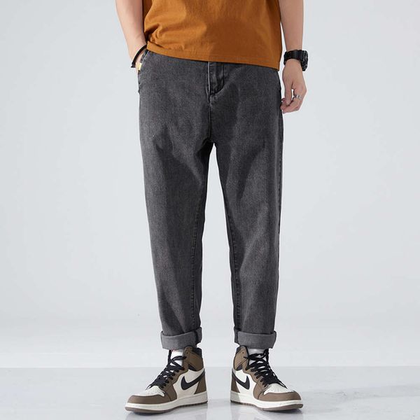 spring and autumn new grey jeans thin loose straight fashion harlan casual versatile long pants men's, Blue
spring and autumn new grey jeans thin loose straight fashion harlan casual versatile long pants men's, Blue