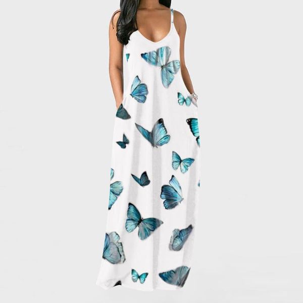 casual dresses 40# butterfly printing boho floor length dress 2021 high waist v-neck slender sleeveless woman big swing, Black;gray
casual dresses 40# butterfly printing boho floor length dress 2021 high waist v-neck slender sleeveless woman big swing, Black;gray