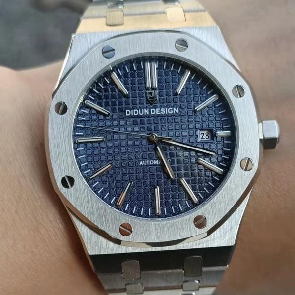 wristwatches miyota-8215 movt automatic men`s watch 41mm dial sapphire mechanical watches men luminous clock 3atm auto date relogio masculin, Slivery;brown
wristwatches miyota-8215 movt automatic men`s watch 41mm dial sapphire mechanical watches men luminous clock 3atm auto date relogio masculin, Slivery;brown