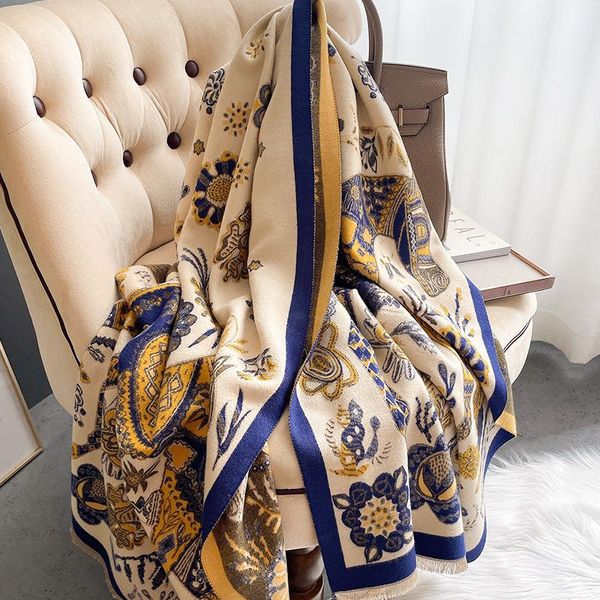 scarves winter women scarf luxury horse thick warm cashmere pashmina shawl lady wrap female blanket poncho bufanda, Blue;gray
scarves winter women scarf luxury horse thick warm cashmere pashmina shawl lady wrap female blanket poncho bufanda, Blue;gray