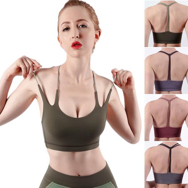 backless sports tank yoga bra vest women running jogging clothing with padded women double straps crop plus size, White;black
backless sports tank yoga bra vest women running jogging clothing with padded women double straps crop plus size, White;black