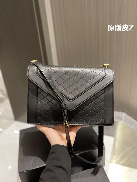 designer bags gaby shoulder bags retro black leather front flap diamond thread handbags classic flower magnetic snap closure long strap enve
designer bags gaby shoulder bags retro black leather front flap diamond thread handbags classic flower magnetic snap closure long strap enve