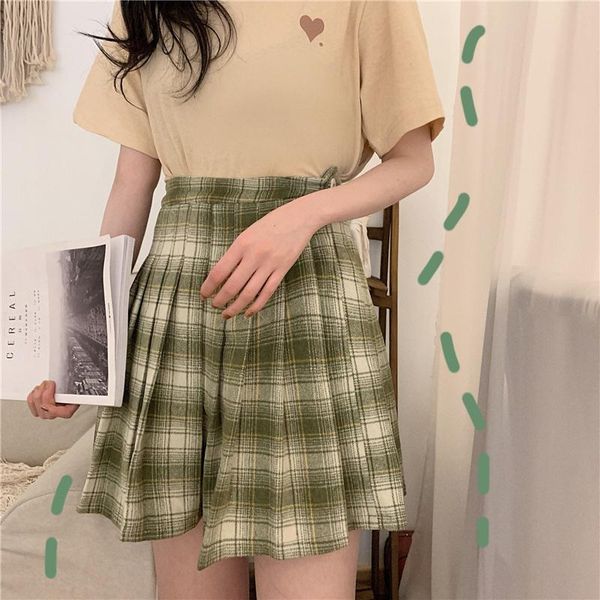 skirts elexs summer skirt women high waist plaid a-line green casual fashion kawaii student e3246, Black
skirts elexs summer skirt women high waist plaid a-line green casual fashion kawaii student e3246, Black