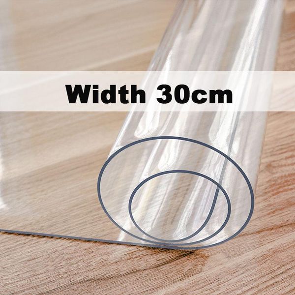 table cloth 30cm width soft glass protective mat pvc tablecloth waterproof transparent living room
table cloth 30cm width soft glass protective mat pvc tablecloth waterproof transparent living room