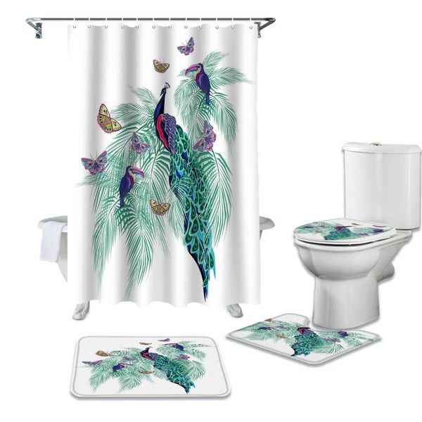 shower curtains color peacock butterfly green leaf durable waterproof curtain set bathroom rugs carpet toilet seat cover pad floor mat
shower curtains color peacock butterfly green leaf durable waterproof curtain set bathroom rugs carpet toilet seat cover pad floor mat