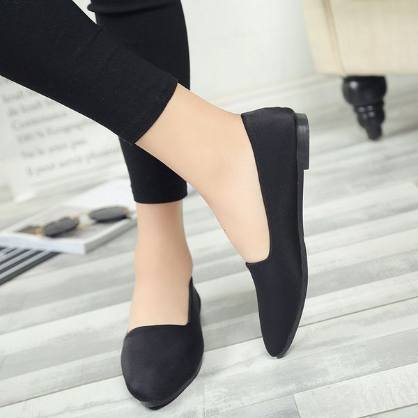 women's casual high heels ballet shoes ballerina moccasins ghn67 lk40, Black
women's casual high heels ballet shoes ballerina moccasins ghn67 lk40, Black