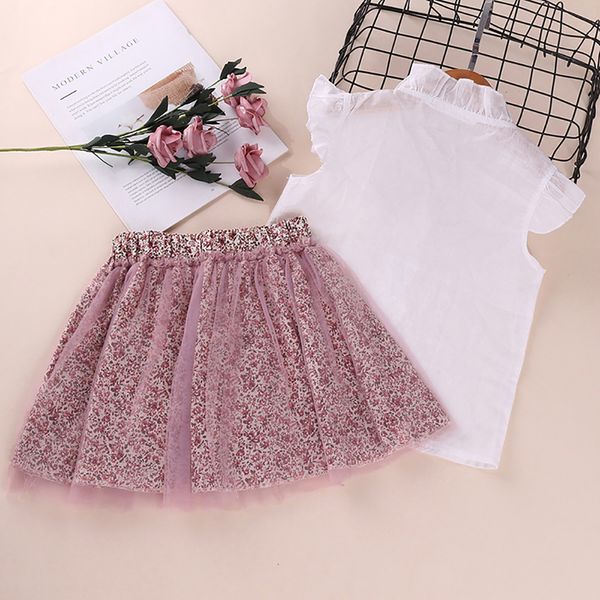 2021 summer girls' clothing sets chiffon flower embroidered lapel lace skirt 2pcs suit princess baby kids children clothes hxv8, White
2021 summer girls' clothing sets chiffon flower embroidered lapel lace skirt 2pcs suit princess baby kids children clothes hxv8, White