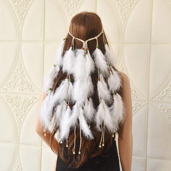 women's fur & faux turkey feather hair band accessories yunnan mongolian ancient fairy 2021 white headband princess, Black
women's fur & faux turkey feather hair band accessories yunnan mongolian ancient fairy 2021 white headband princess, Black