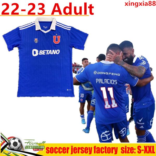2022 2023 universidad de chile soccer jerseys home away chile 22/23 pre-season blue white men football shirts, Black;yellow
2022 2023 universidad de chile soccer jerseys home away chile 22/23 pre-season blue white men football shirts, Black;yellow