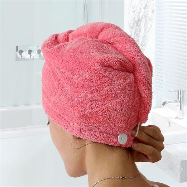 towel women bathroom super absorbent quick-drying microfiber bath hair dry cap salon 25x65cm w075 
towel women bathroom super absorbent quick-drying microfiber bath hair dry cap salon 25x65cm w075