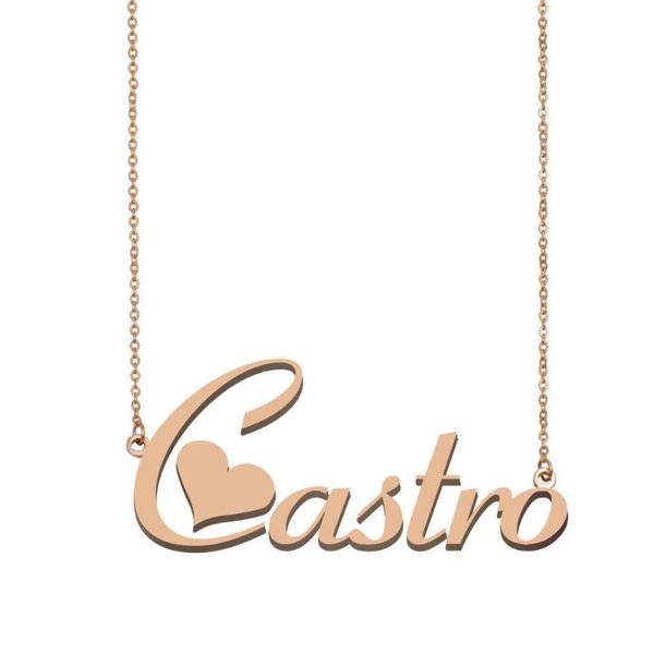 pendant necklaces castro name necklacebirthday wedding christmas mother days gift, Silver
pendant necklaces castro name necklacebirthday wedding christmas mother days gift, Silver
