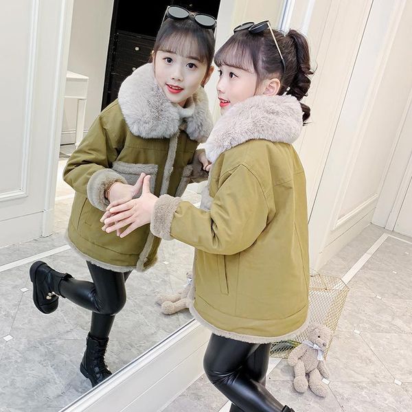 jackets girls baby's kids coat jacket outwear 2021 green warm plus velvet thicken winter autumn cotton outdoor fleece children's c, Blue;gray
jackets girls baby's kids coat jacket outwear 2021 green warm plus velvet thicken winter autumn cotton outdoor fleece children's c, Blue;gray