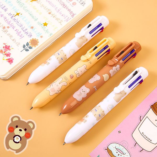 painting pens korean creative cute cartoon ball point multi function prs student stationery 8 color pen, Black;red
painting pens korean creative cute cartoon ball point multi function prs student stationery 8 color pen, Black;red