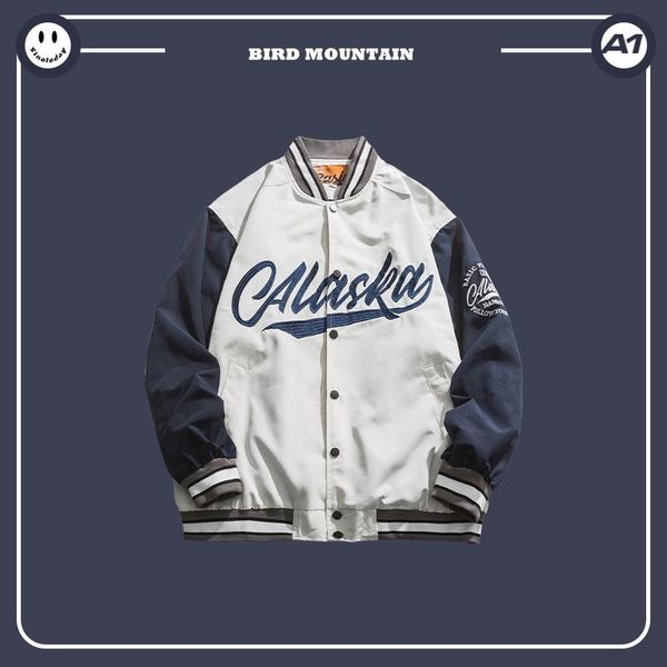 women's jackets american retro hip hop embroidery baseball uniform streetwear casual couple jacket men women clothes japanese harajuku, Black;brown
women's jackets american retro hip hop embroidery baseball uniform streetwear casual couple jacket men women clothes japanese harajuku, Black;brown