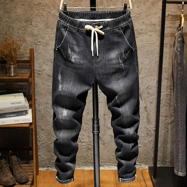 autumn and winter harlan jeans loose straight pants korean casual men's trousers, Blue
autumn and winter harlan jeans loose straight pants korean casual men's trousers, Blue